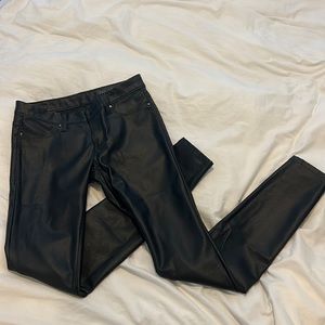 Blank NYC faux leather skinny pants